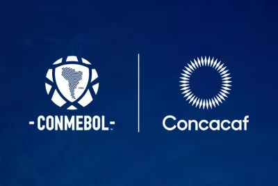 logos conmebol y concacaf