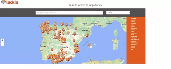 Luckia Reseña - Locales