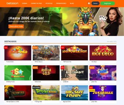 Betsson España - Casino