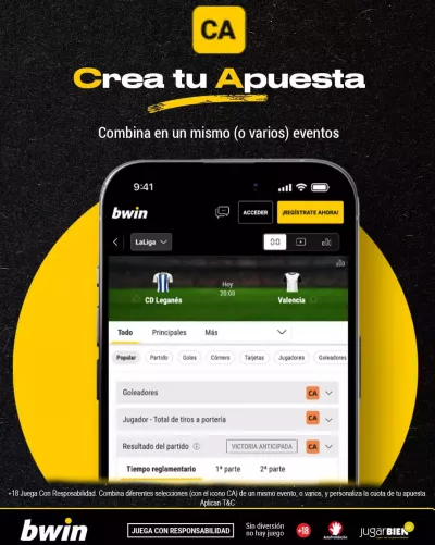 Bwin España - Crea tu Apuesta