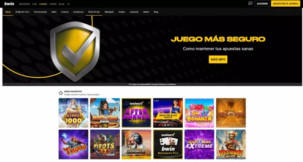 Bwin España - Casino