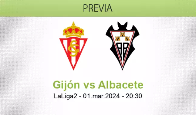 Sporting Gijón vs Albacete Balompié: Marcador en vivo